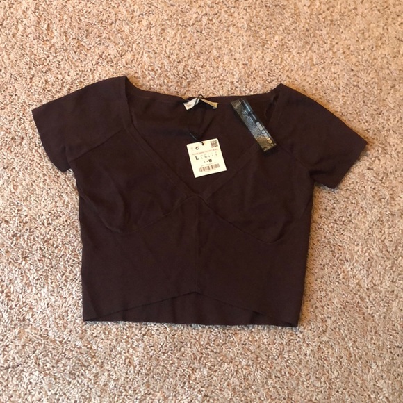 Zara knit crop top - Picture 4 of 5